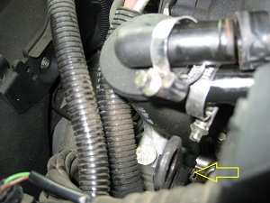 Step 5 - PCV hose routing