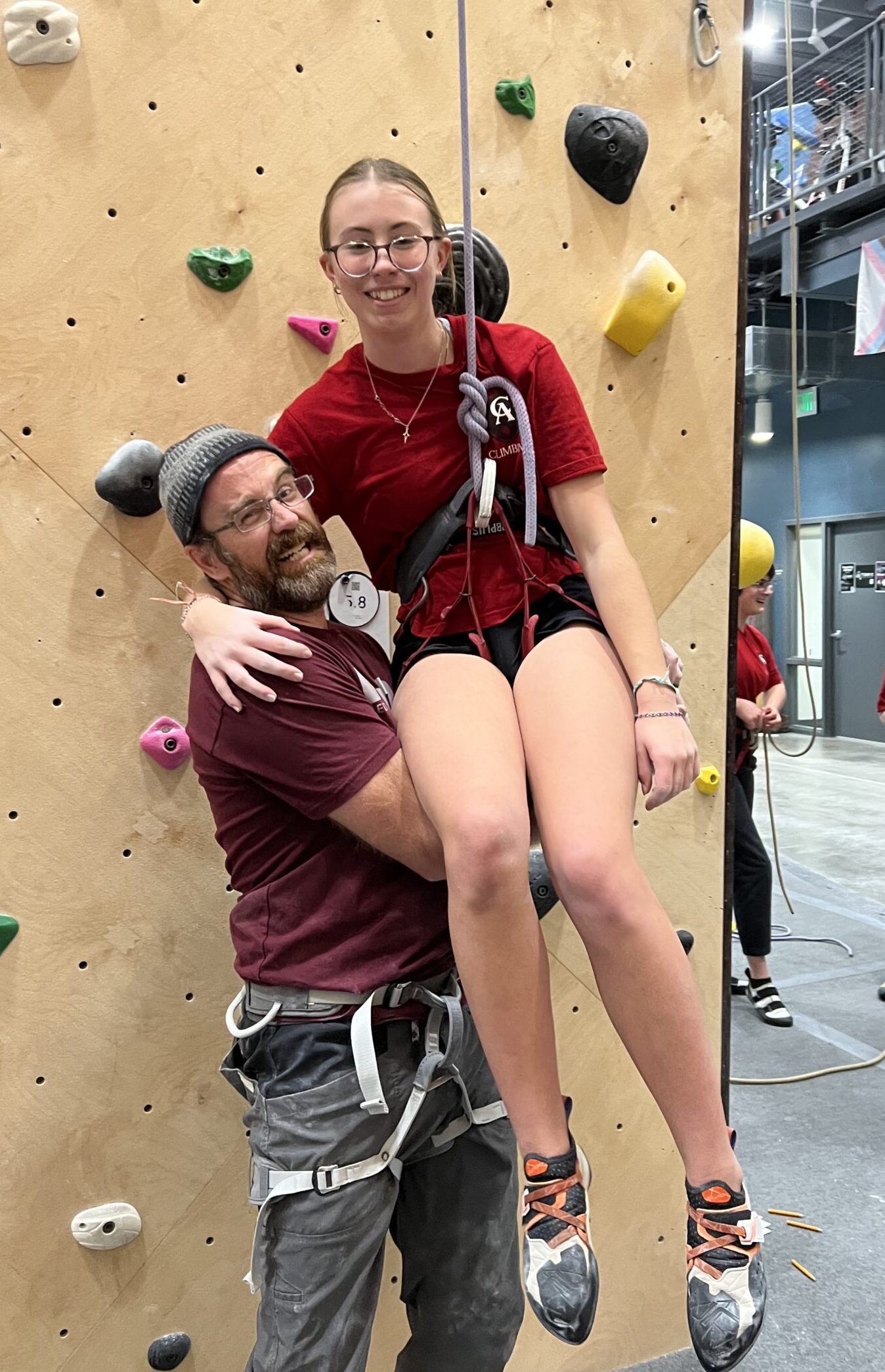 Dad and B