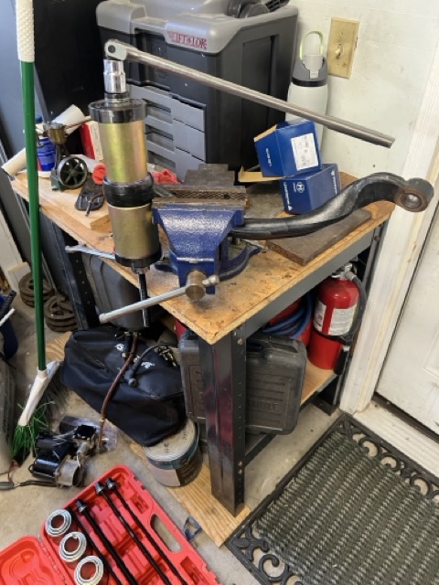 2012 Range Rover control arm bushing replacement
